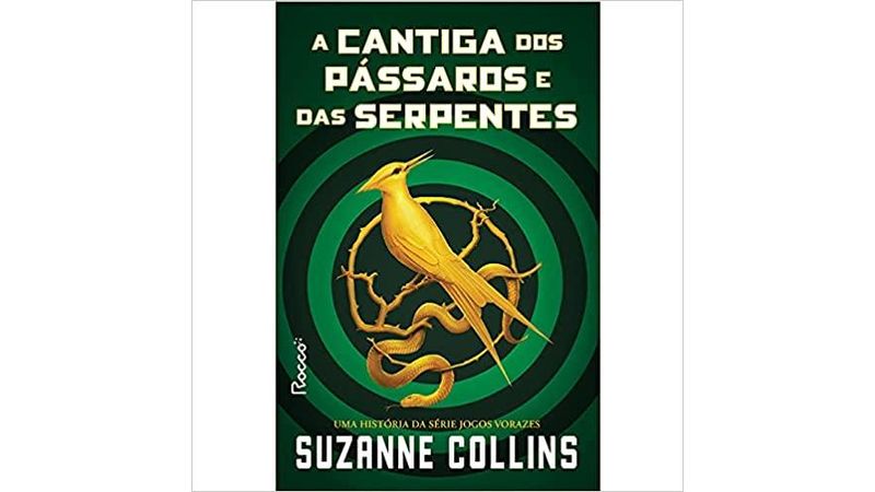 A Cantiga dos Pássaros e Serpentes é baseado em livro, que