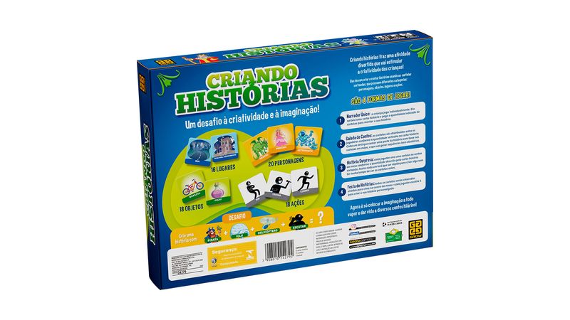 Jogo Criando Histórias - Loja Grow