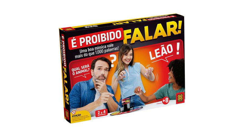 Jogo É Proíbido Falar - Loja Grow