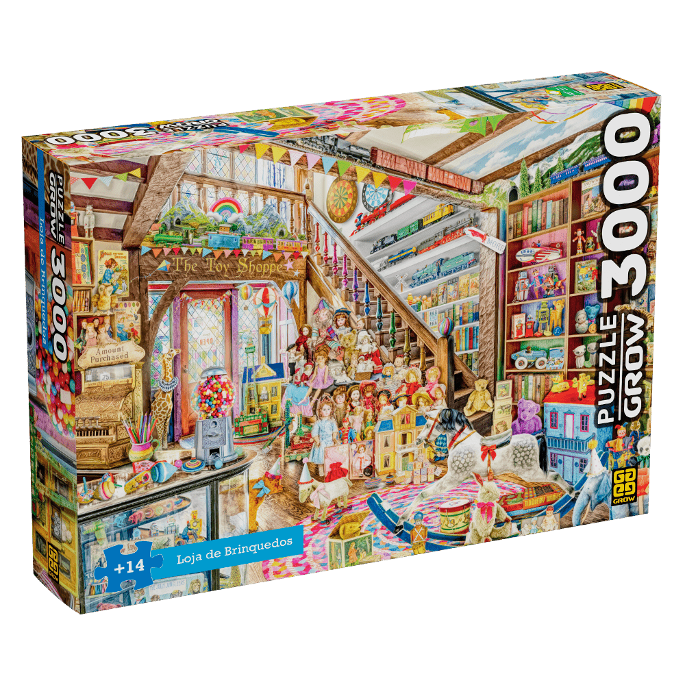 Puzzle SAÍDA do quebra-cabeça: Fábrica de brinquedos 368, 368 peças