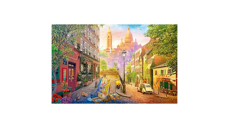 Quebra-Cabeça - 3000 peças - Montmartre - França - Grow