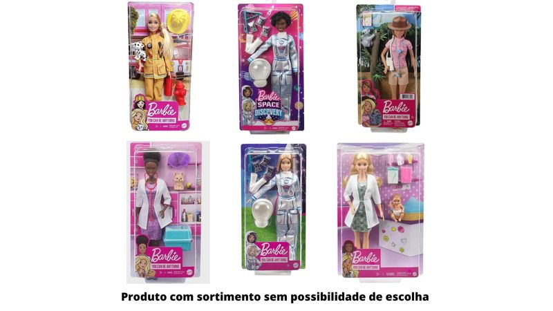 Barbie Boneca Penteados de Festa Sortidas - Saraiva