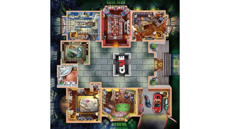 Jogo de Tabuleiro HASBRO GAMING Clue Cluedo Classic Refresh (Idade