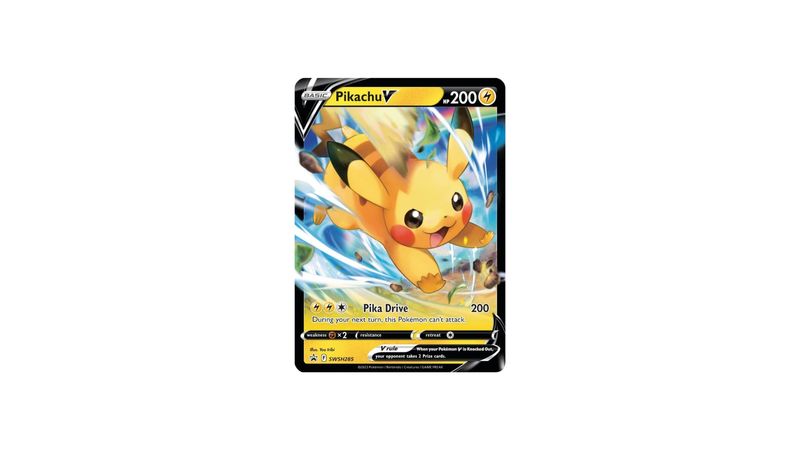 Jogo de Cartas - Pokémon RA - Coleção Pikachu VMAX - Pikachu