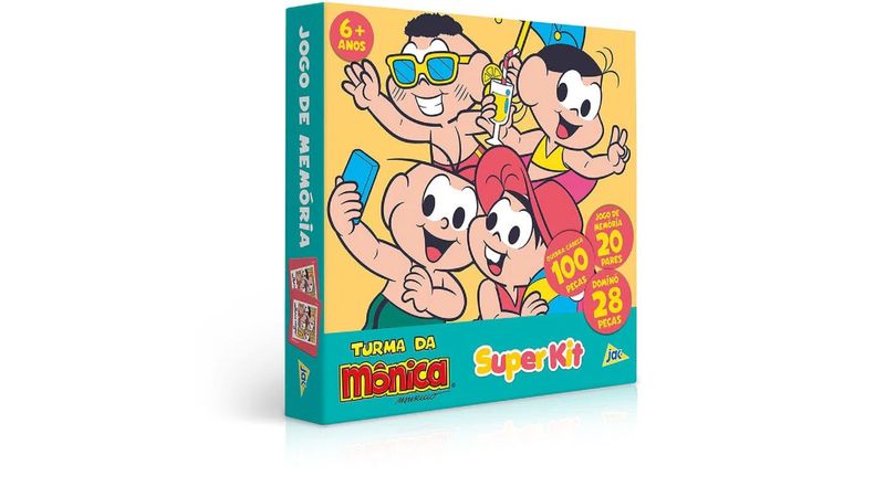 Jogo Da Memória Turma Da Mônica Original Jak