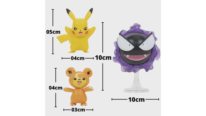 Compre Boneco Pokémon Gengar - Sunny Brinquedos aqui na Sunny Brinquedos.