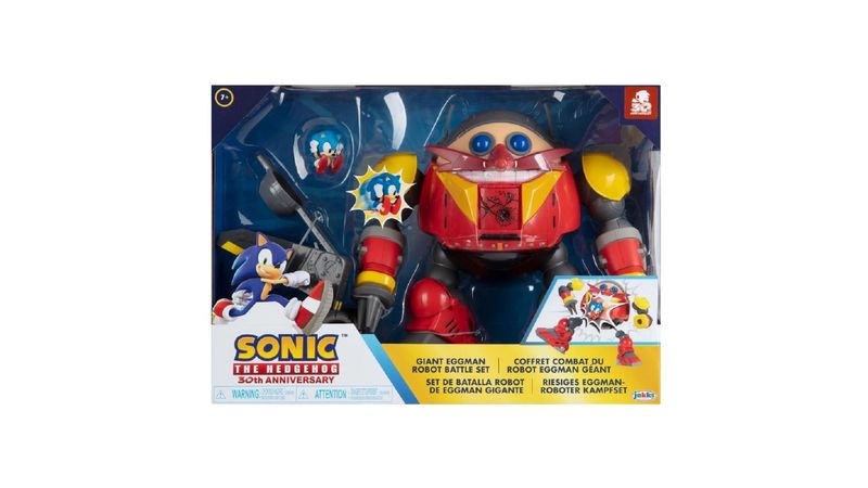 Sonic Giant Eggman Robot Battle Set - Candide : : Brinquedos e  Jogos