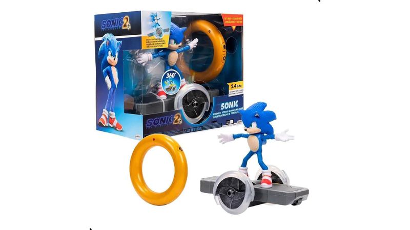 Boneco Sonic De Skate Com Controle Remoto Speed - Saraiva